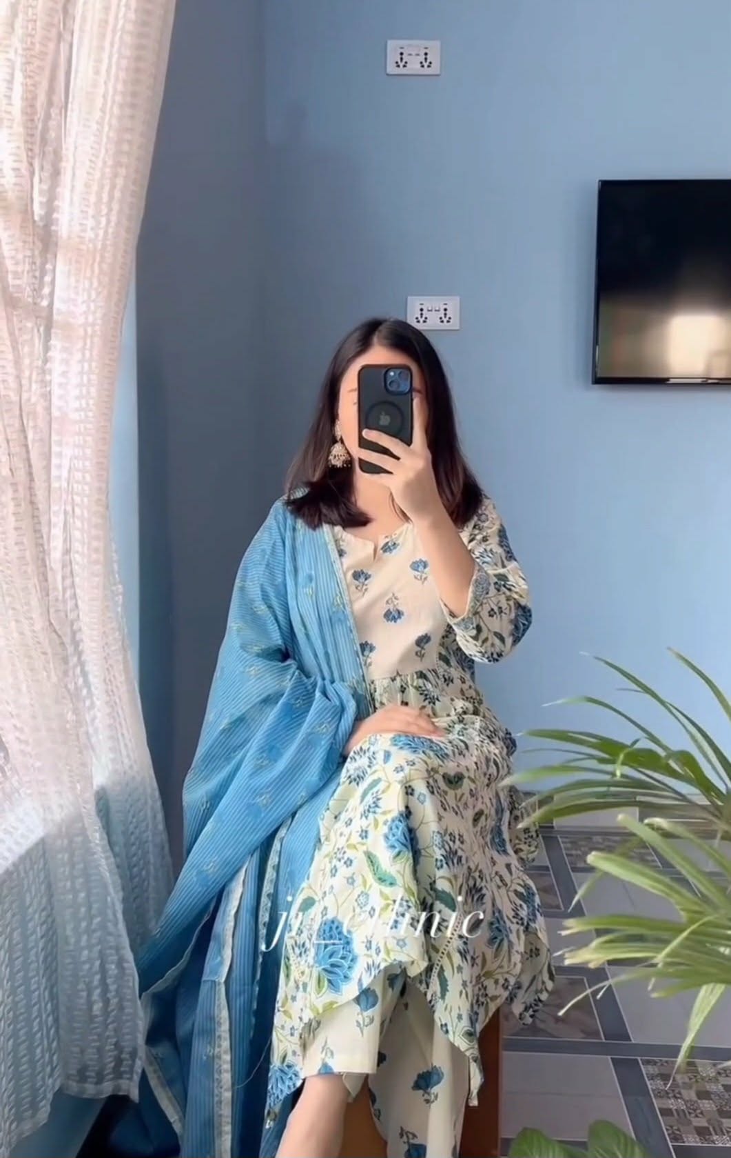 Cotton Printed Three pc set